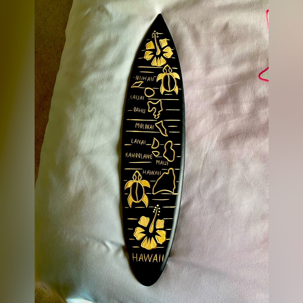 Hawaii Wooden Wall Decor